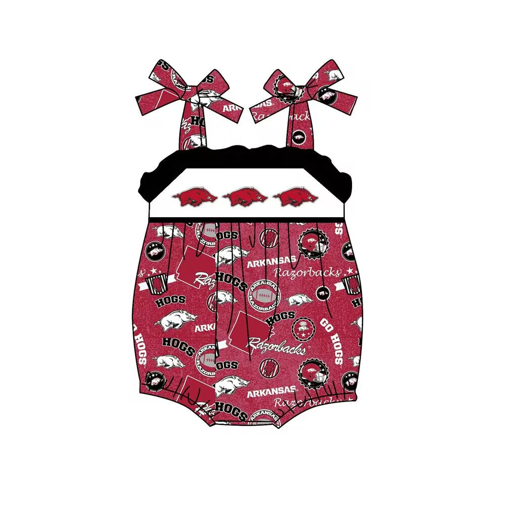 Toddle girls colleague team romper
