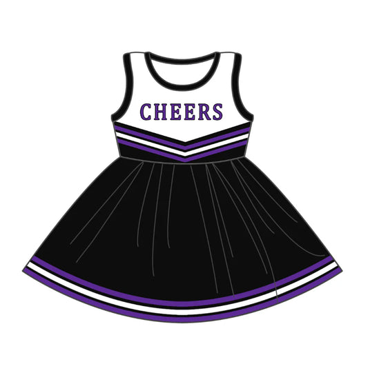 Toddle girls wholesale custom team design dress