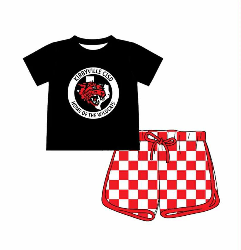 Toddle kids custom design summer short set
