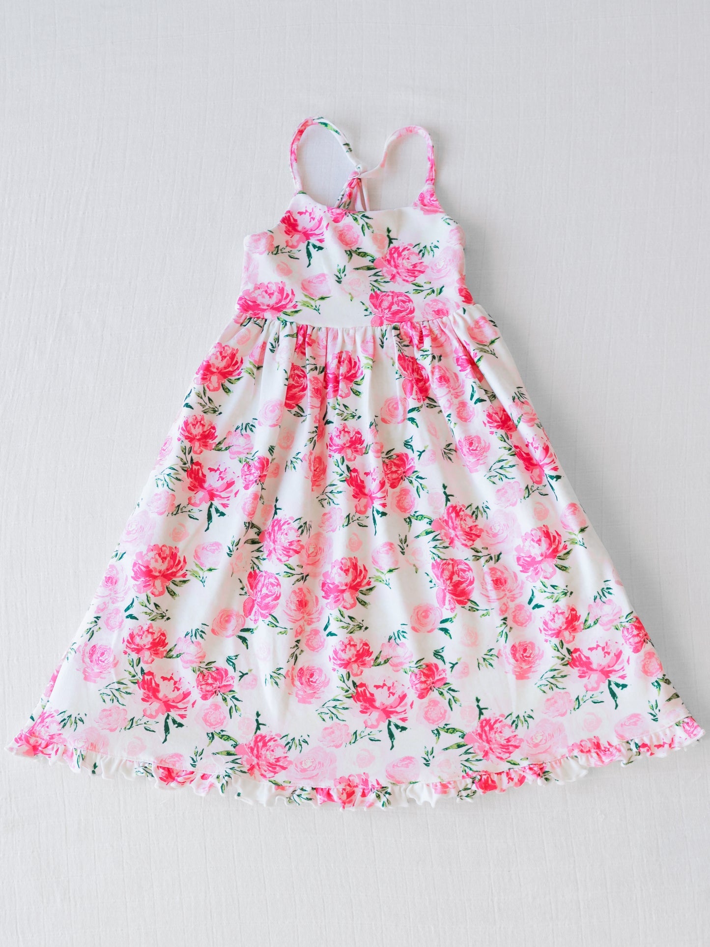 Baby girl wholesale floral boutique dress