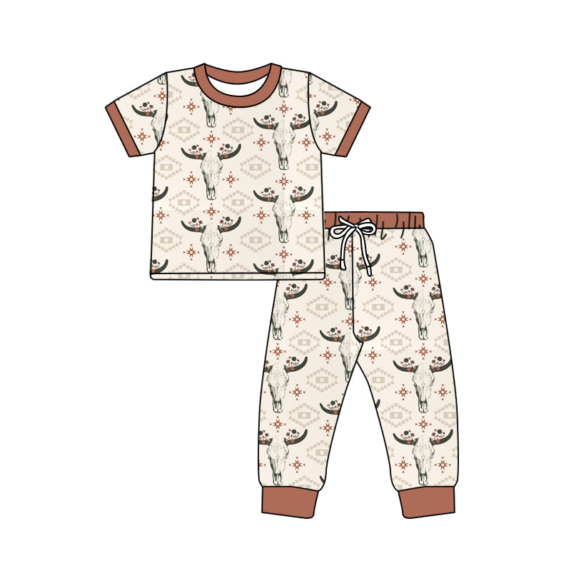 cowboy western short sleeve outfit