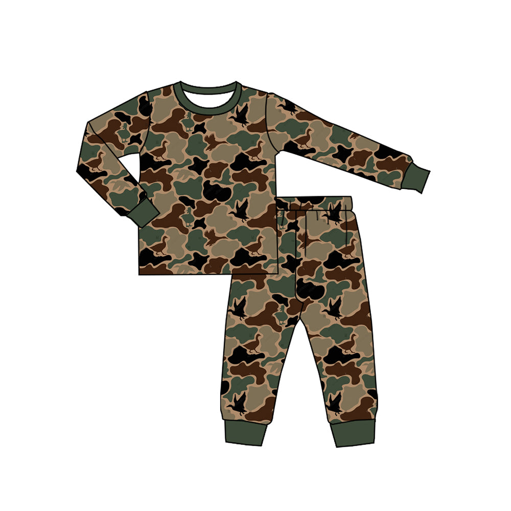 infant baby boy mallard duck camo clothes
