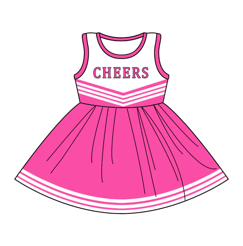 Toddle girls wholesale custom team design dress