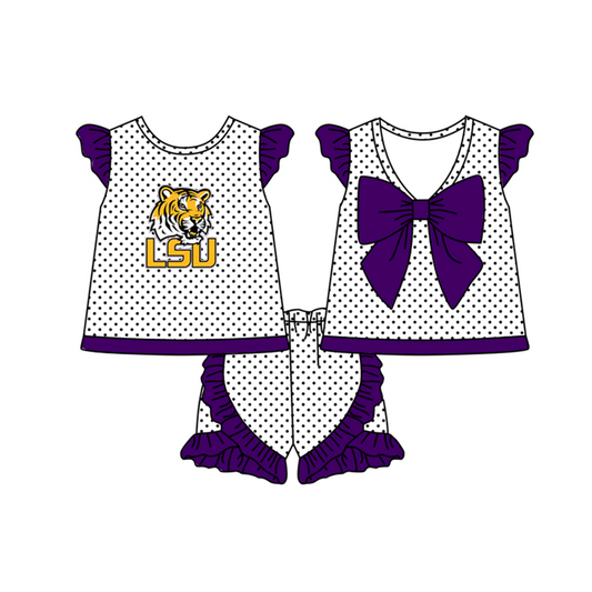 baby girl  team design outfit.