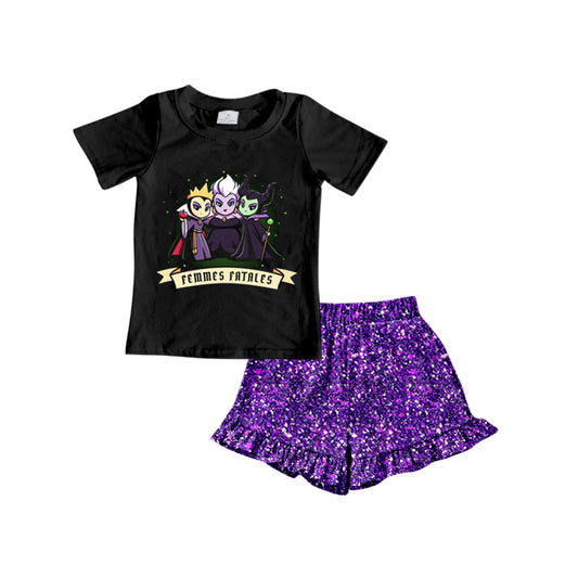 baby girls cartoon clothing set
