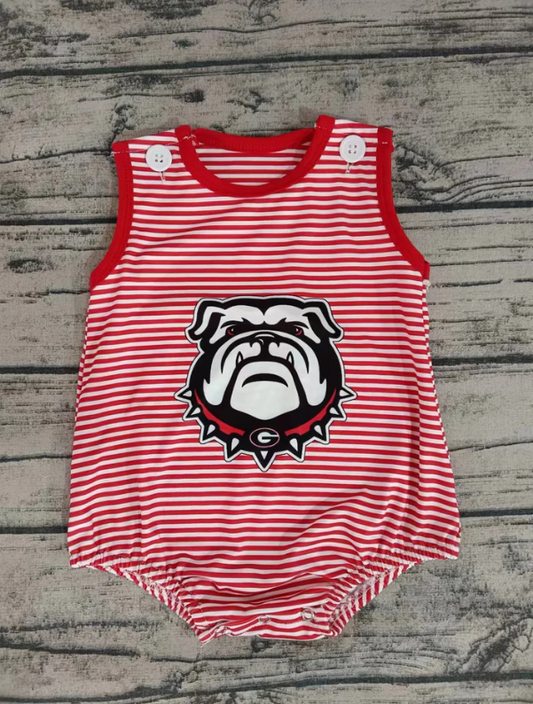 baby boy team design romper