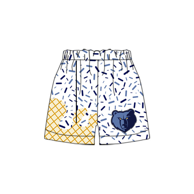 toddle baby boy custom team shorts