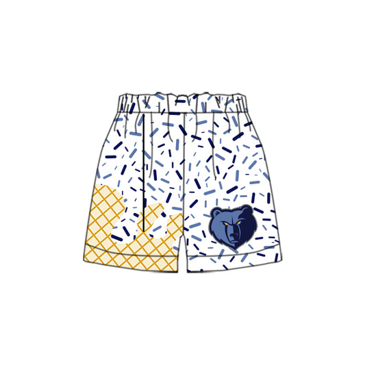 toddle baby boy custom team shorts