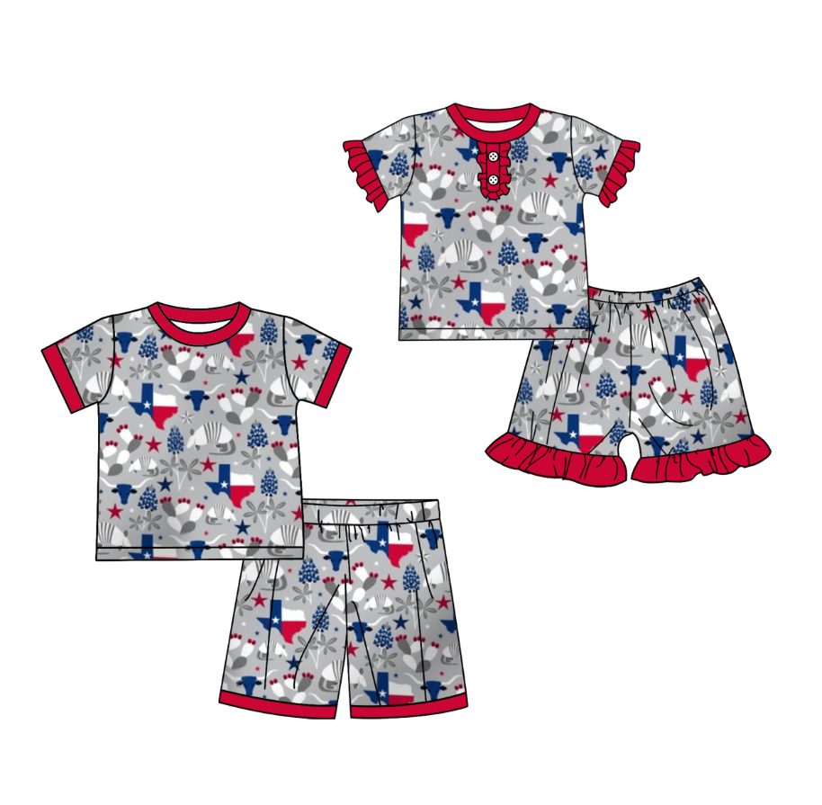 Sister brother custom team outfit