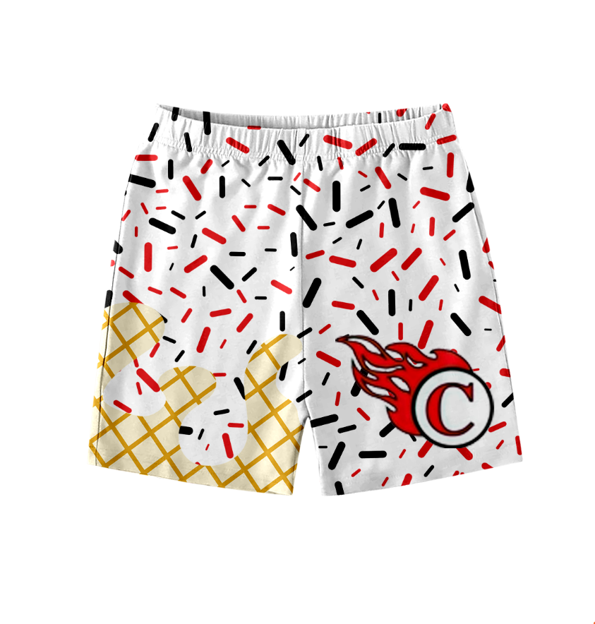 toddle baby boy college team summer shorts