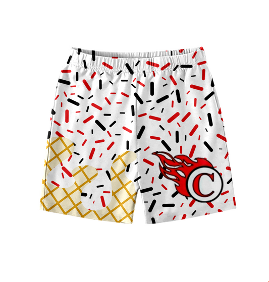 toddle baby boy college team summer shorts