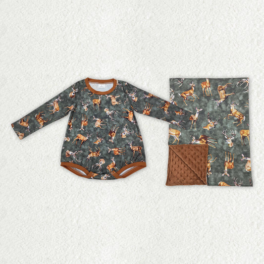 Toddle baby boy hunting season reindeer clothes