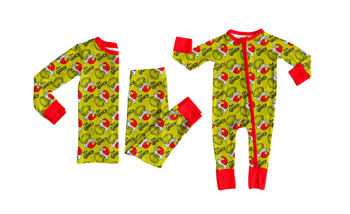 Toddle kids Christmas design matching outfit wholesale baby clothes