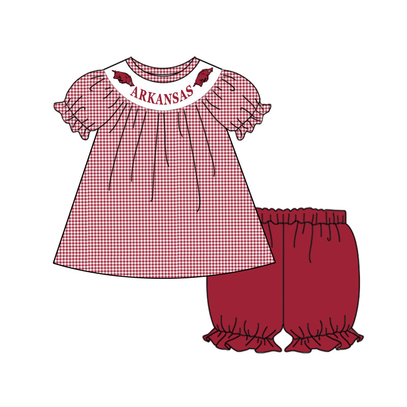 baby girls  university football team custom clothes