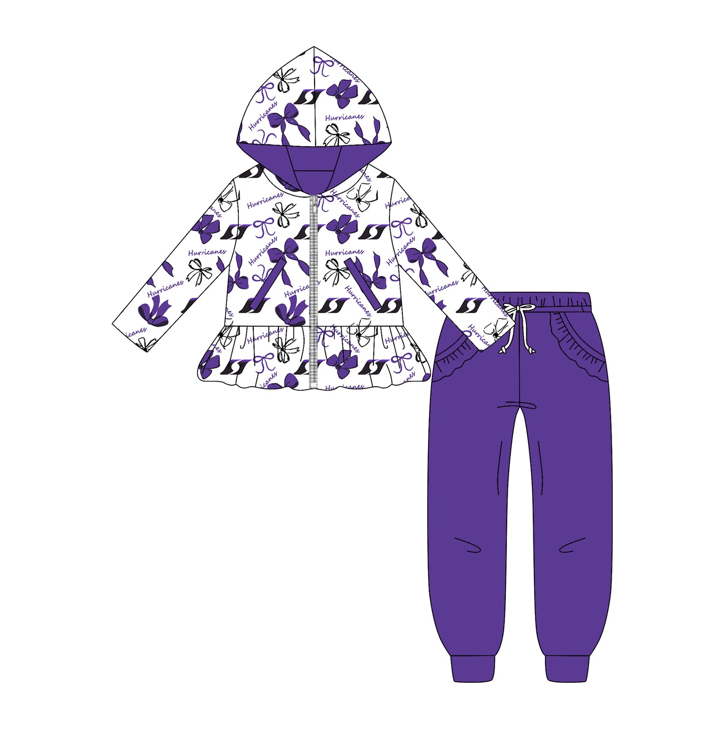 Toddle baby custom team design matching outfit