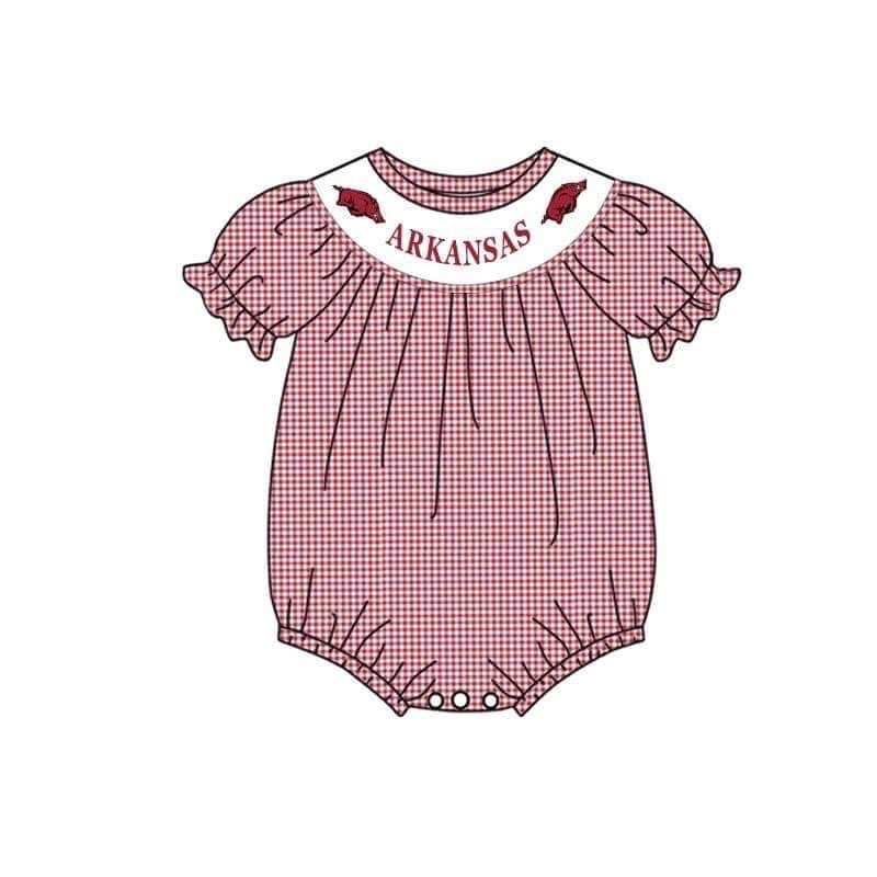 baby  custom team design romper,