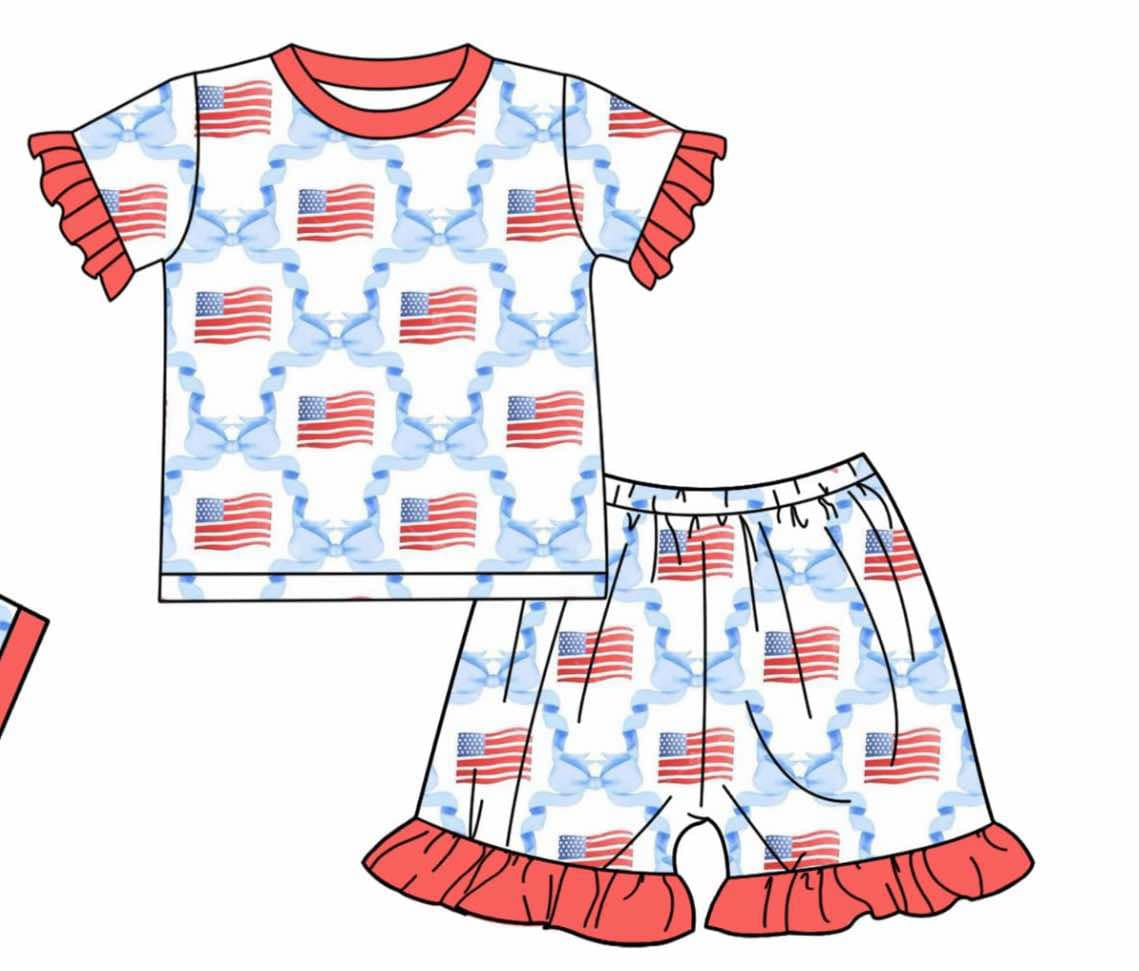 July 4th baby girls clothes