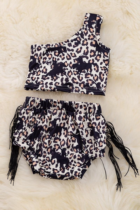 western cowgirl horse bummies set
