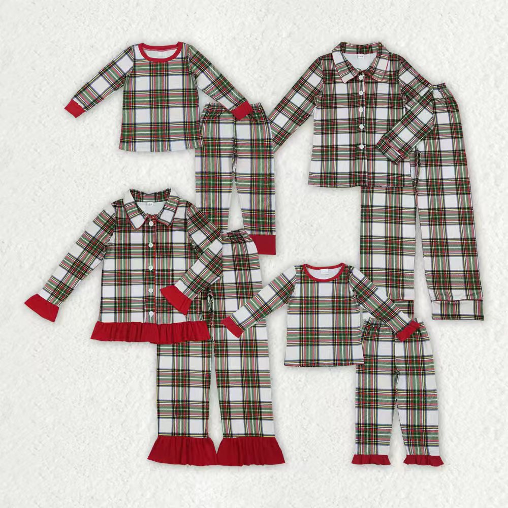 Adult man Christmas long sleeve pajama set
