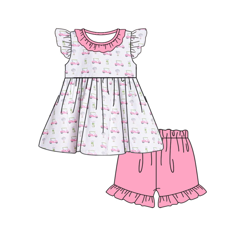 baby  girls golf sports shorts outfit