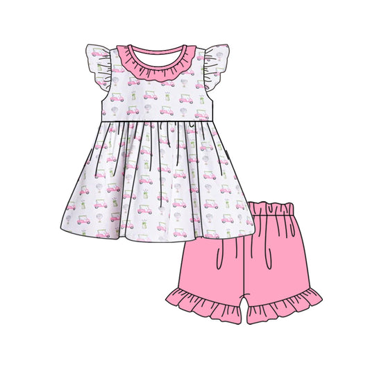 baby  girls golf sports shorts outfit