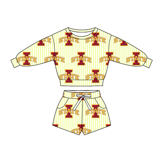 baby girls team design long sleeve spring fall clothing set