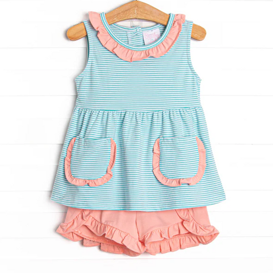 baby girls summer short set