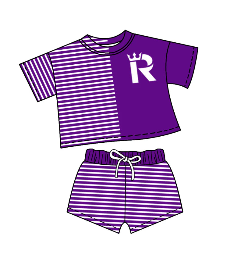 Toddle baby custom team design matching outfit