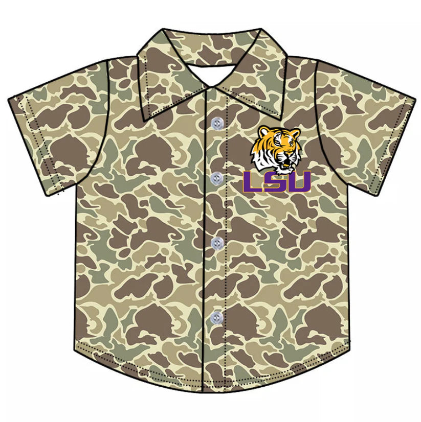 Kids baby custom team short sleeve t-shirt