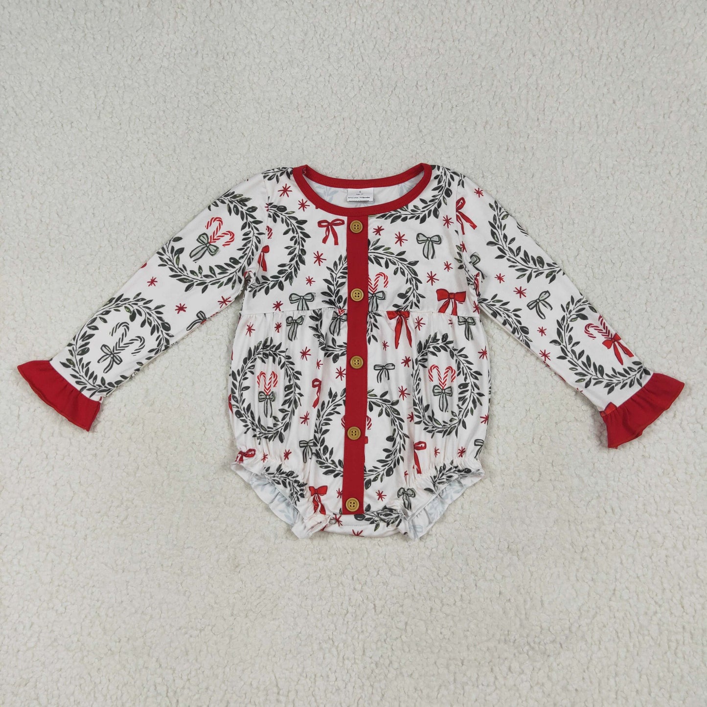 Toddle girls Christmas candy cane dress