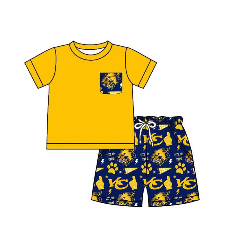 baby boy custom team summer clothes