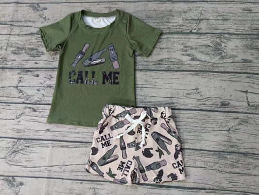 wholesale kids baby boy duck call summer outfit