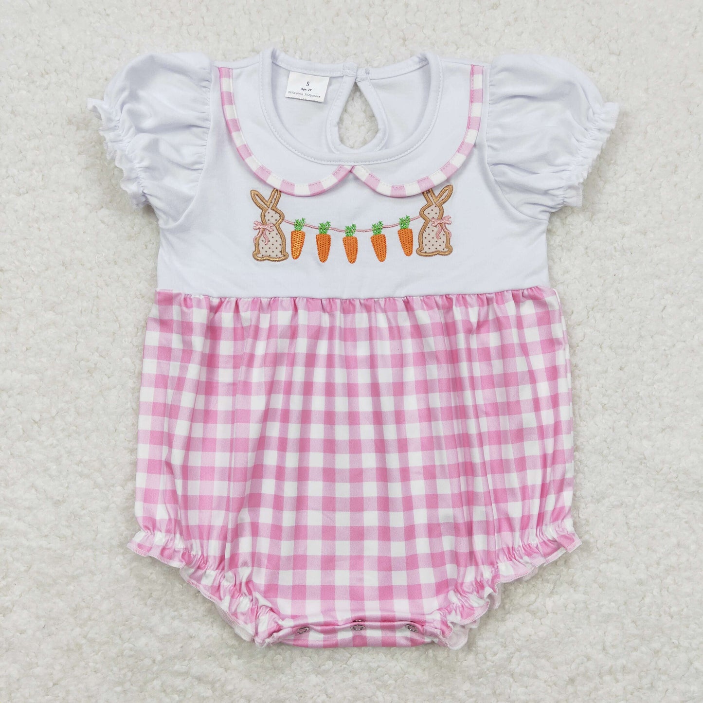 baby girls easter bunny carrot matching clothes