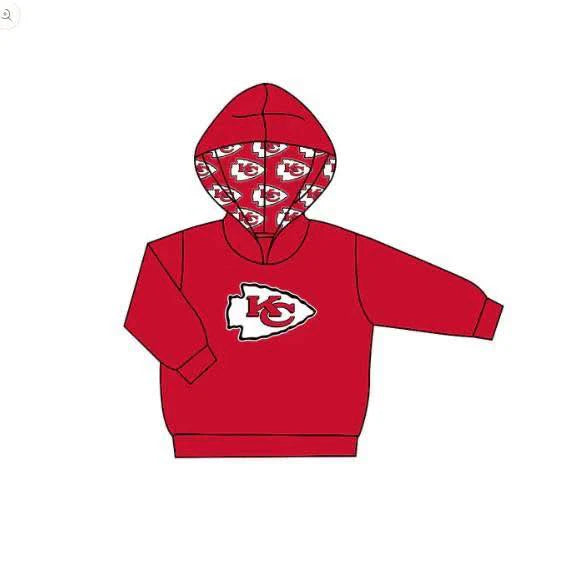 baby boy custom team design hoodie top