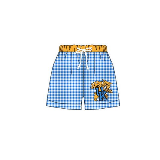 baby boy team design swim trunks