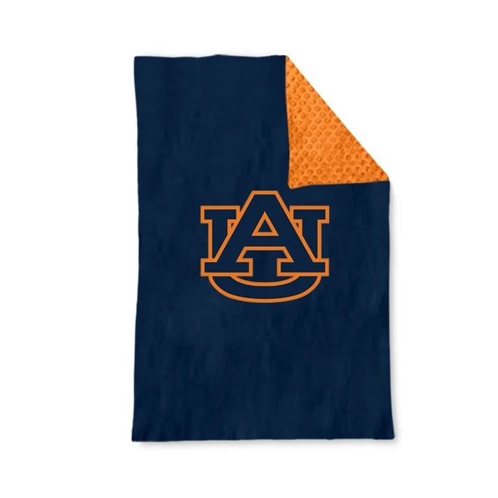 Toddle kids AUBURN team design soft blanket