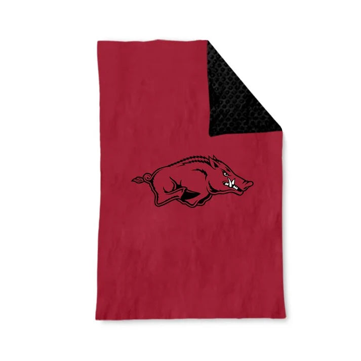 Toddle kids Arkansas team design soft blanket