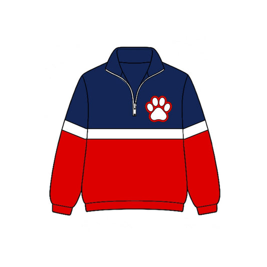 Adult women custom team long sleeve pullover top