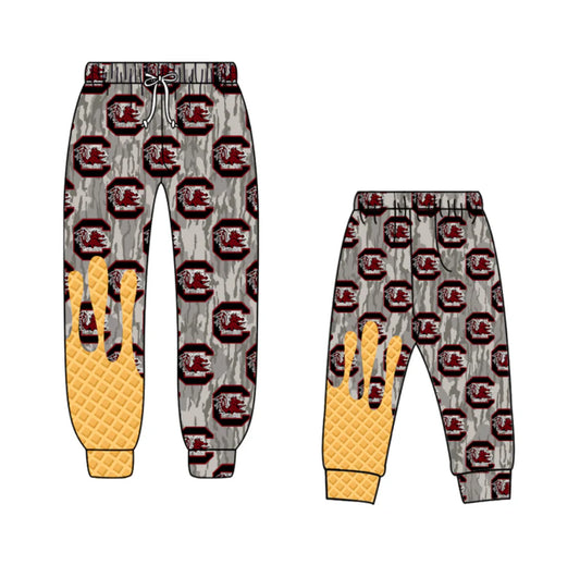 Adult and kids custom team matching legging pants