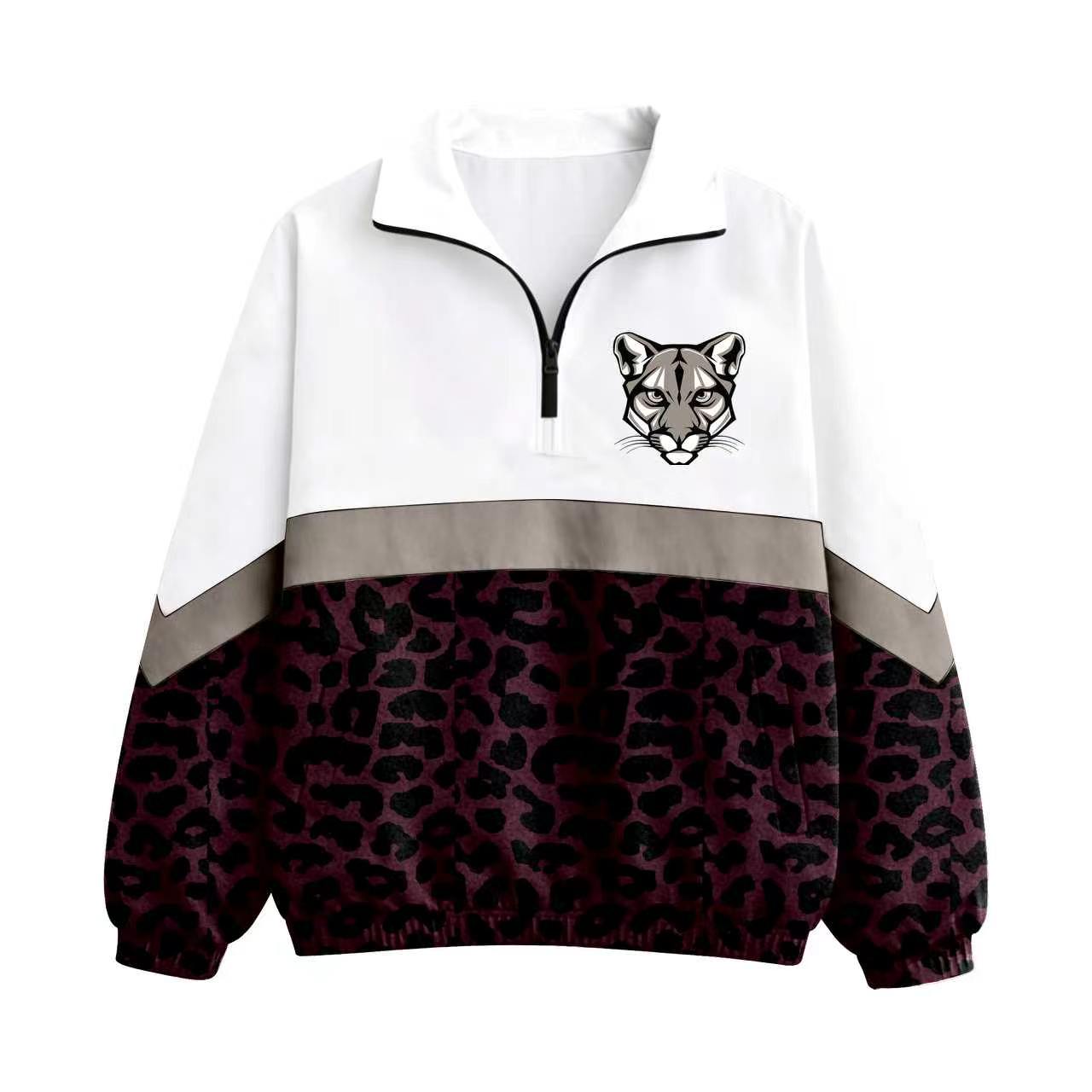Kids team style long sleeve pullover top