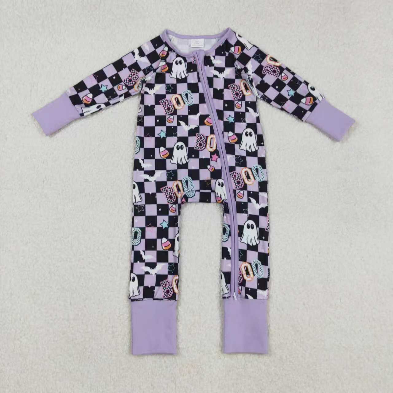 Toddle boy Halloween boo design matching outfit set