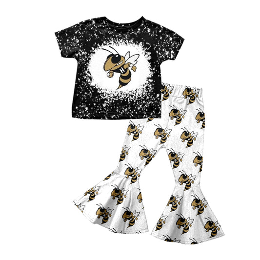 baby girls bee team design outfit