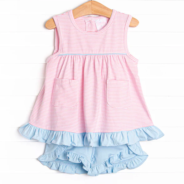 Toddle baby girls summer outfit