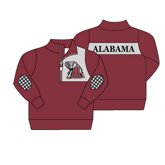 Kids custom team long sleeve pullover