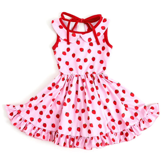 baby girl strawberry dress, deadline May 8th
