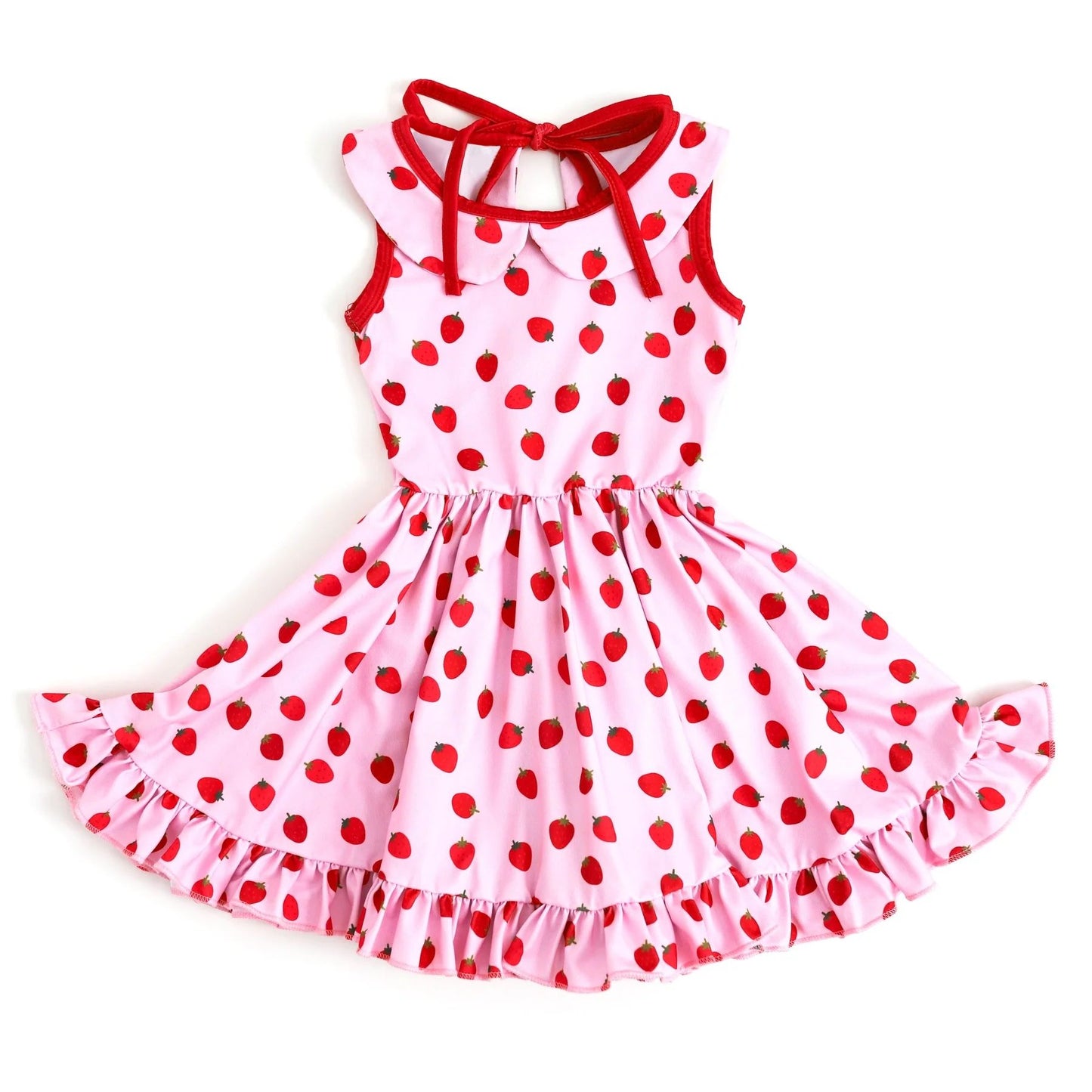 baby girl strawberry dress