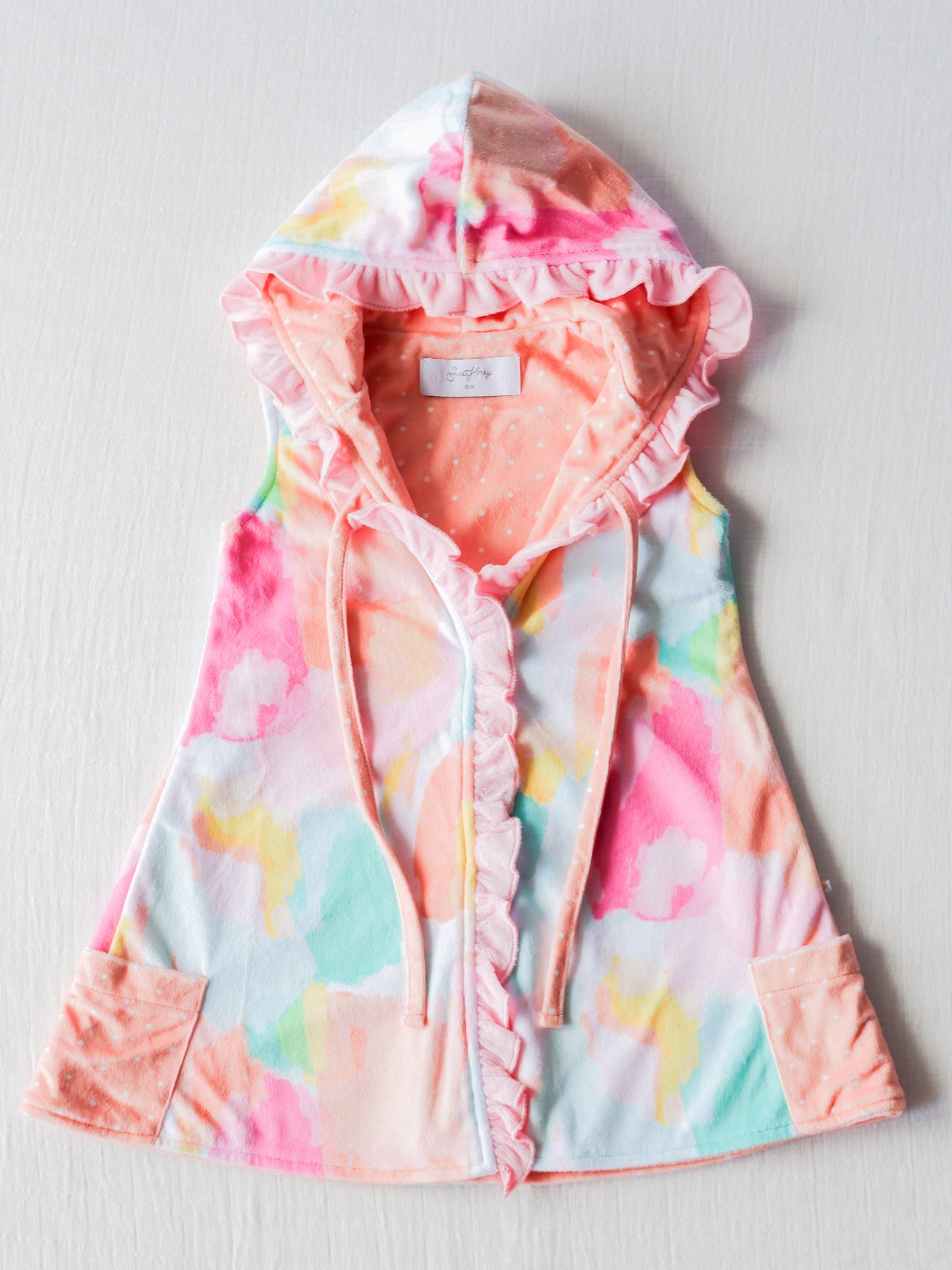 toddle girls swimming coverup