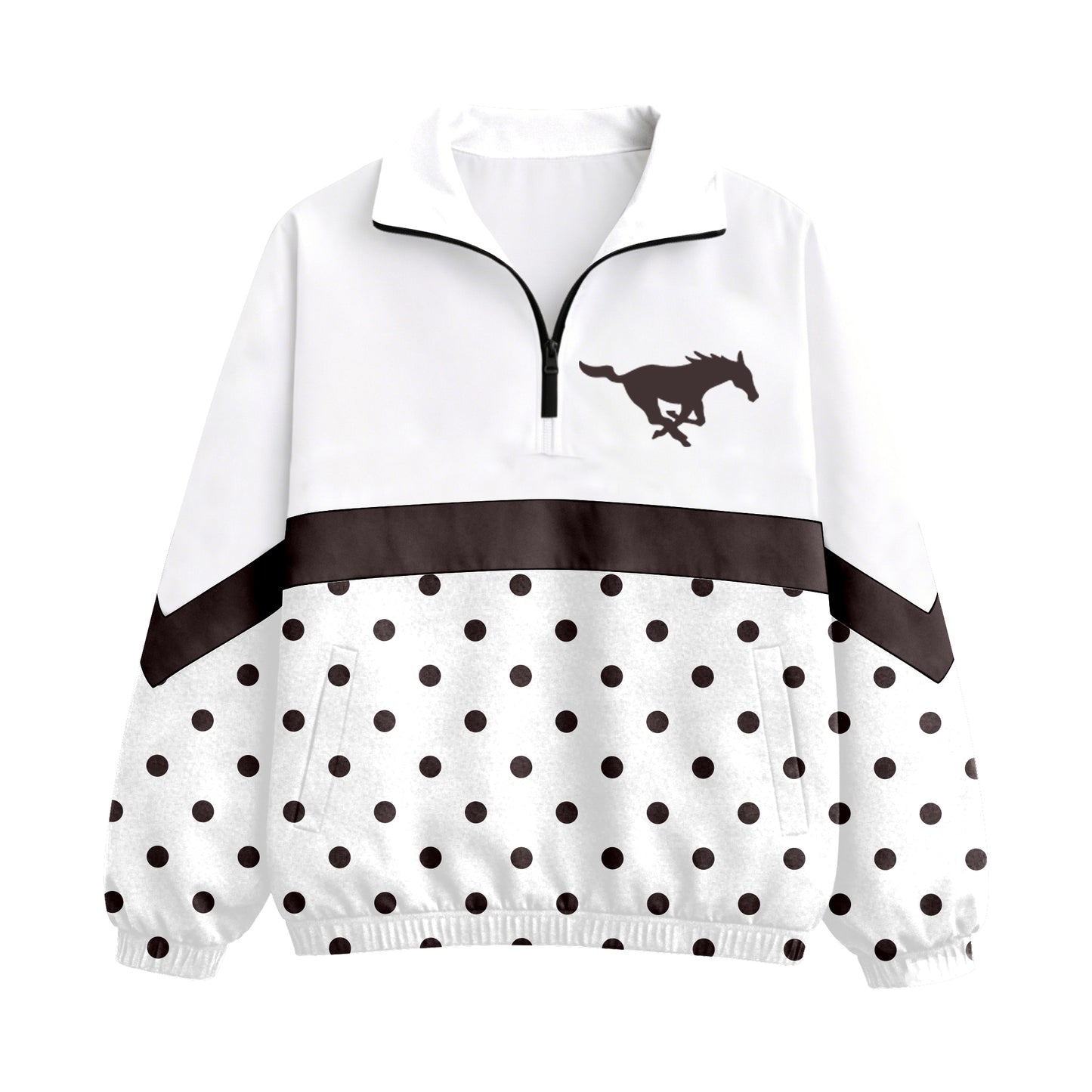 Kids team style long sleeve pullover top