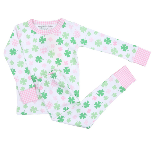 Saint Patrick's Day girls long sleeve clothing set