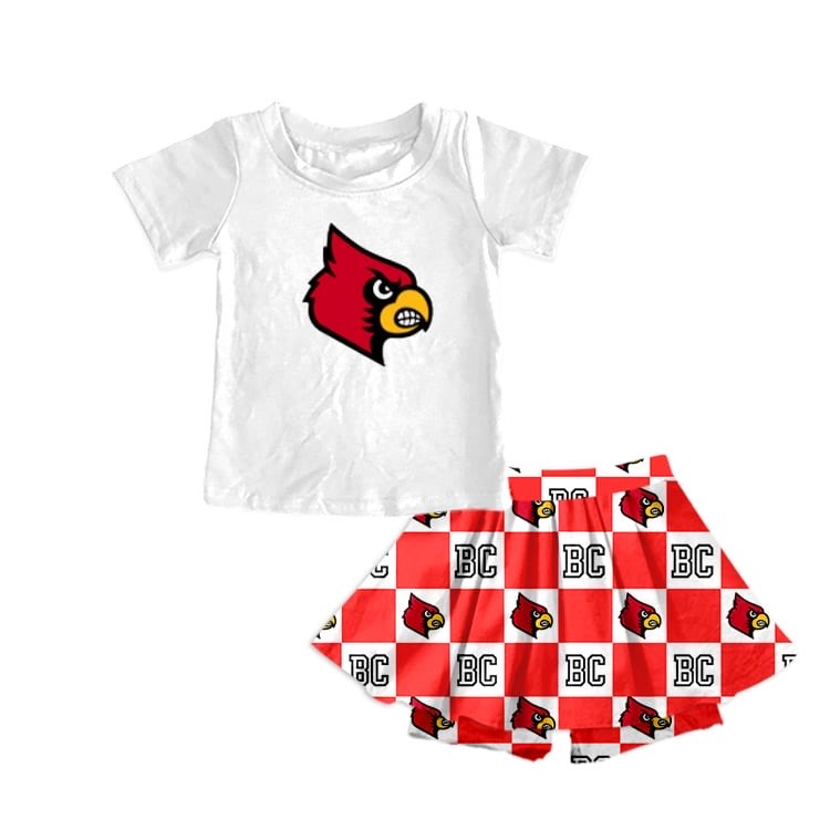 infant baby girls summer cheer outfit